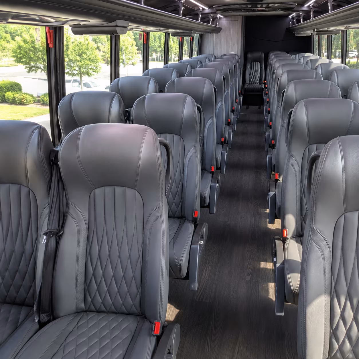 vancouver 25 passenger minibus interior