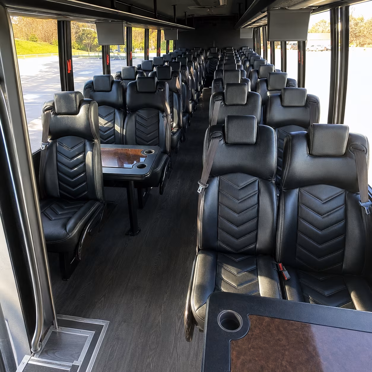 vancouver 35 passenger minibus interior