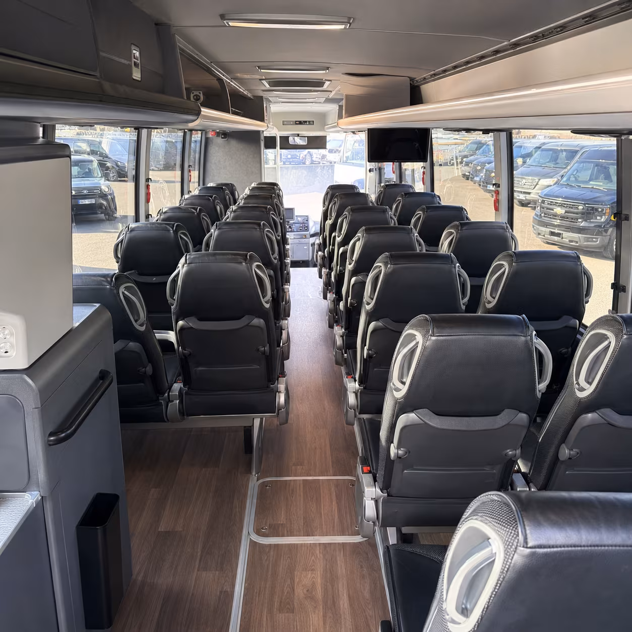 vancouver employee transportation onboard seating