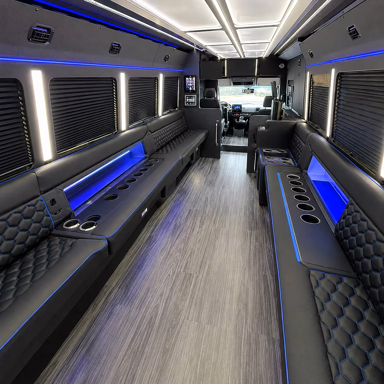 vancouver party bus inside