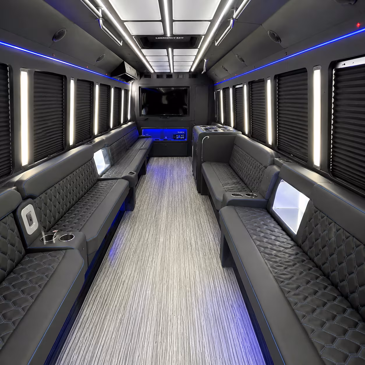 vancouver party bus rentals inside