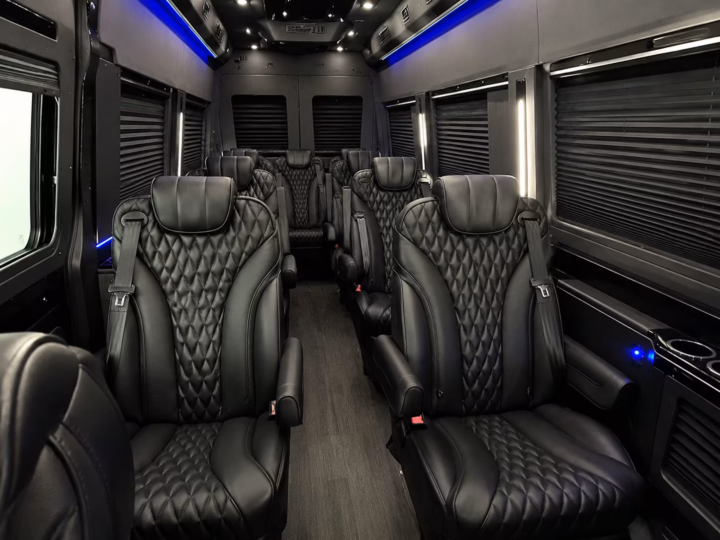 vancouver sprinter van with driver inside