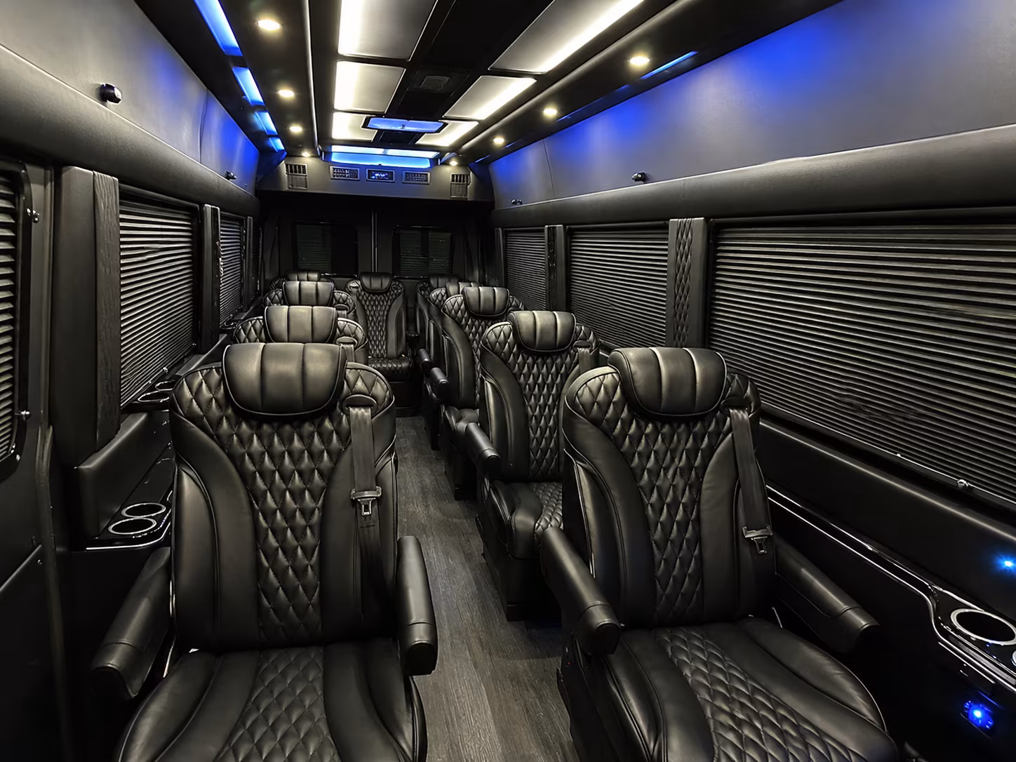 vancouver sprinter van with driver interior