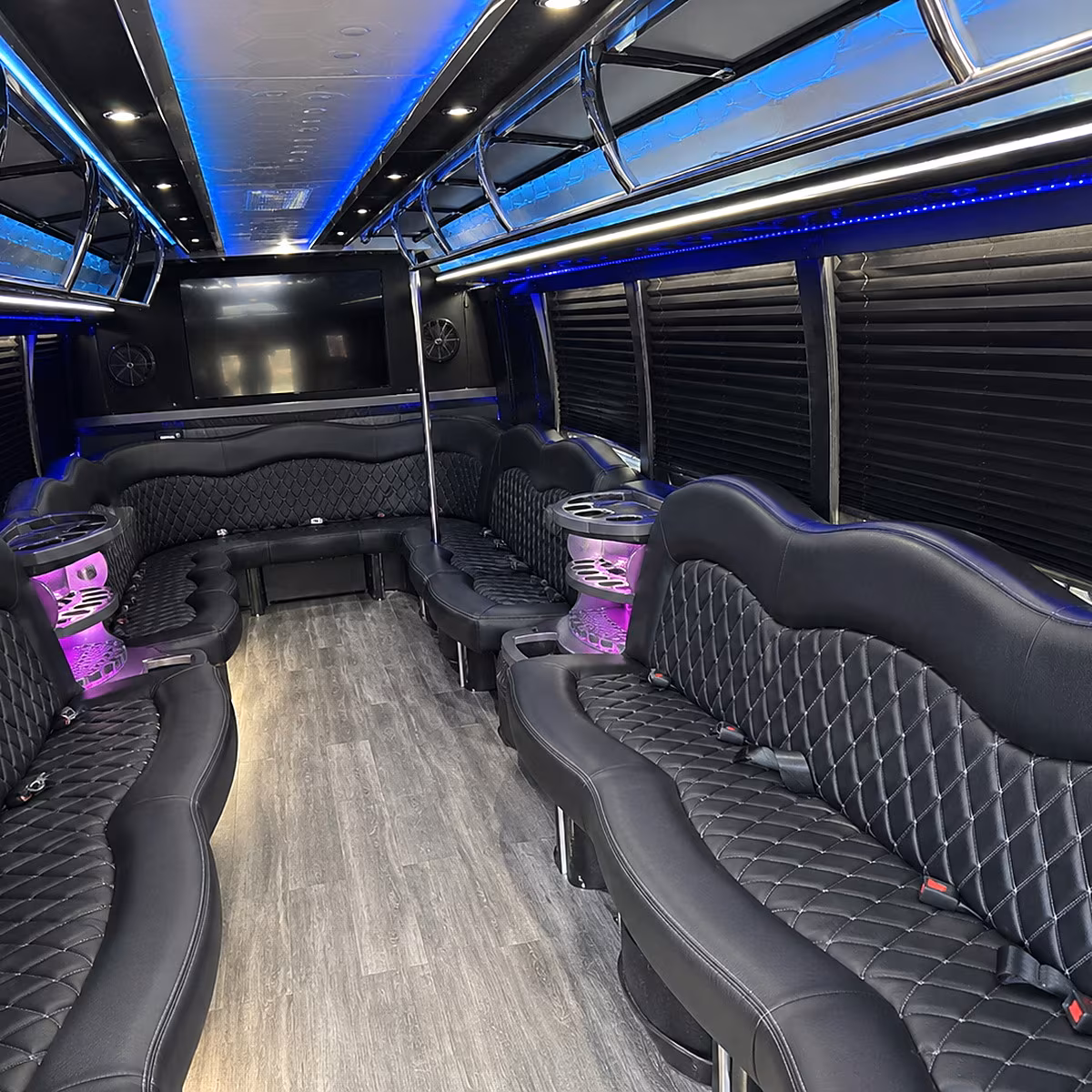 vancouver washington quincea n era sweet 16 party bus rental